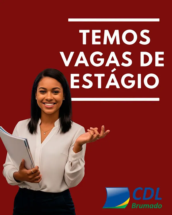 Evoestágios e CDL Brumado anunciam seis vagas de estágio com bolsas atrativas